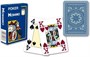 Карты "Modiano Poker" 100% plastic 4 jumbo index blue 254333142