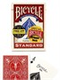 Карты "Bicycle Stripper Deck red" / конусная колода 1882425096