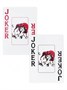 Игральные карты серия "Shark" red 54 шт/колода (poker size index jumbo, 63*88 мм) 160108322