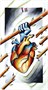 Карты Таро "Eight Coins Tattoo Tarot Borderless Miniature" US Games / Миниатюрное издание «Т 2134926938