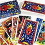 Карты Таро "Fournier Ricardo Cavolo Tarot Del Fuego" Reprint / Колода Пламени TAROMANIA 1777443280