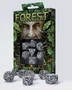 Набор кубиков "Forest Dice Set: Taiga" бело-черный 928309229