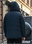 Куртка - жилетка трансформер 2 в 1 мужская зимняя темно-синего цвета 2409TS 756707660