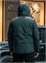 Куртка - жилетка трансформер с подогревом 2 в 1 мужская зимняя темно-синего цвета 6668TS 147219852
