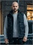Куртка - жилетка трансформер с подогревом 2 в 1 мужская зимняя черного цвета 6668Ch 909375995