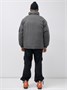 Куртка двухсторонняя мужская молодежная зимняя серого цвета 25308Sr 1631969414