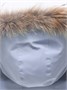 Парка зимняя мужская с капюшоном и мехом енот синего цвета 9537-1S 1464950048