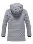 Парка зимняя мужская с капюшоном серого цвета 9533-1Sr 1847478221