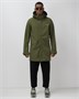 Парка спортивная мужская с капюшоном softshell цвета хаки 9565Kh 747258048