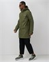 Парка спортивная мужская с капюшоном softshell цвета хаки 9565Kh 747258048