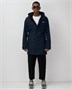 Парка спортивная мужская с капюшоном softshell темно-синего цвета 9565TS 1997182764