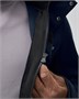 Парка спортивная мужская с капюшоном softshell темно-синего цвета 9565TS 1997182764