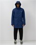 Парка спортивная мужская с капюшоном softshell синего цвета 9565S 502564017