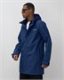 Парка спортивная мужская с капюшоном softshell синего цвета 9565S 502564017