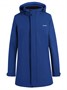 Парка спортивная мужская с капюшоном softshell синего цвета 9565S 502564017