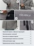 Парка спортивная мужская с капюшоном softshell серого цвета 9565Sr 958314266