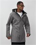 Парка спортивная мужская с капюшоном softshell серого цвета 9565Sr 958314266