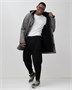 Парка спортивная мужская с капюшоном softshell серого цвета 9565Sr 958314266