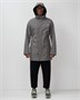 Парка спортивная мужская с капюшоном softshell серого цвета 9565Sr 958314266