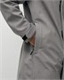 Парка спортивная мужская с капюшоном softshell серого цвета 9565Sr 958314266
