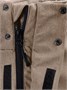 Парка спортивная мужская с капюшоном softshell бежевого цвета 9565B 22474954