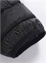 Куртка мужская гибридная стёганая с капюшоном с графеновой подкладкой черного цвета 9621_1Ch 1590478086
