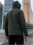 Ветровка мужская софтшелл виндстоппер с капюшоном спортивная цвета хаки 9615_1Kh 1371011803