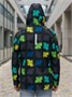Ветровка спортивная мужская с капюшоном softshell желтого цвета 9563J 312073557