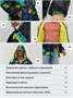 Ветровка спортивная мужская с капюшоном softshell желтого цвета 9563J 312073557