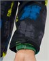 Ветровка спортивная мужская с капюшоном softshell желтого цвета 9563J 312073557
