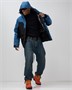Горнолыжная куртка мужская зимняя черного цвета 7612Ch 455245465