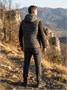 Мужской лёгкий стёганый жилет Valianly с капюшоном цвета хаки 9635_1Kh 848483000