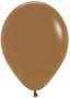 Шар (5''/13 см), Мокко (070), пастель, 100 шт., 418438 496398785