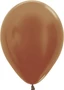 Шар (5''/13 см), Медный (573), металлик, 100 шт., 159607 1076509272