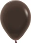 Шар (5''/13 см), Шоколадный (076), пастель, 100 шт., 203904 1377542233