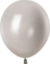 Шар (10''/25 см), Серебро, металлик, 100 шт., 512-10M36 164036232