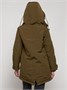 Парка женская зимняя MTFORCE c капюшоном цвета хаки 2329Kh 1224369275