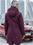 Парка зимняя женская с капюшоном бордового цвета 9538-1Bo 1733940139