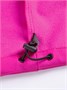 Парка спортивная женская с капюшоном softshell розового цвета 9568R 1061096080