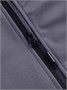Парка спортивная женская с капюшоном softshell темно-серого цвета 9568TC 245700479