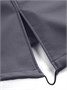Парка спортивная женская с капюшоном softshell темно-серого цвета 9568TC 245700479