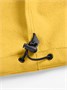 Парка спортивная женская с капюшоном softshell желтого цвета 9568J 79077442