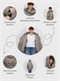 Куртка зимняя женская с капюшоном модная коричневого цвета 7651K 2123297945