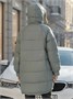 Куртка зимняя женская с капюшоном модная зеленого цвета 7341Z 1483402390