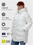 Куртка зимняя женская с капюшоном модная белого цвета 7341Bl 2032614475