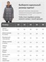 Куртка женская зимняя на резинке большого размера темно-серого цвета 7619TC 1952868449