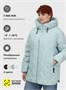 Куртка женская демисезонная с капюшоном бирюзового цвета 1140Br 1268153727