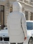 Куртка женская демисезонная с капюшоном серого цвета 1139Sr 930933101