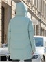 Куртка женская демисезонная с капюшоном бирюзового цвета 1139Br 804568976