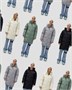 Куртка зимняя женская с капюшоном удлиненная стеганная черного цвета 9638Ch 1677041479
